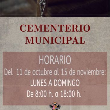 Horario Cementerio Municipal