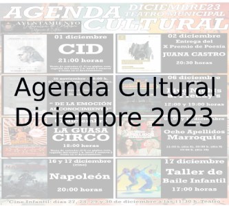 Agenda Cultural Diciembre 2023