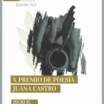 X Premio de Poesía Juana Castro