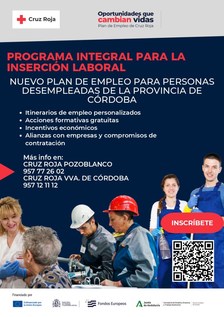 Programa inserción laboral Cruz Roja