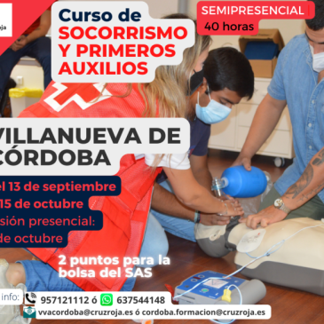 Curso de Socorrismo y Primeros Auxilios