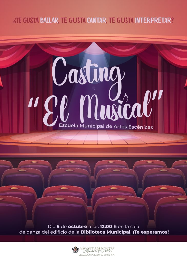 Casting "El Musical" - Escuela Municipal de Artes Escénicas.