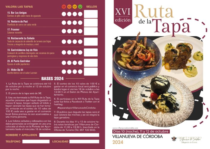 XVI Ruta de la Tapa