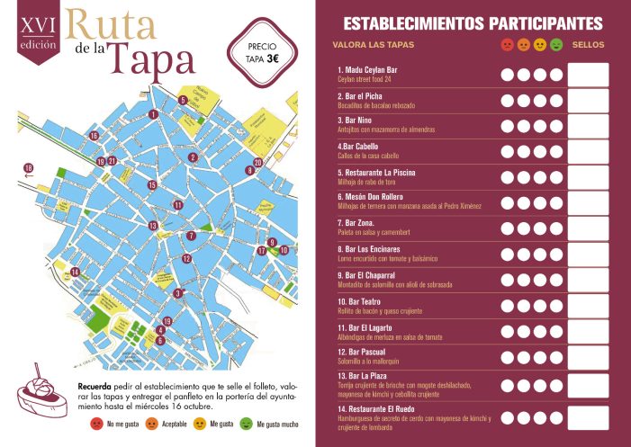 XVI Ruta de la Tapa